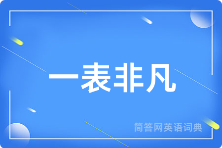 一表非凡