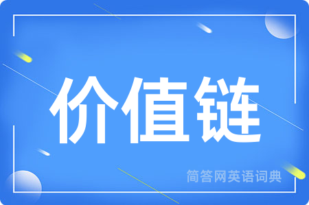 价值链用英语怎么说,价值链的英语翻译 价值链
