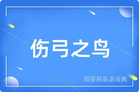 伤弓之鸟