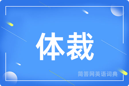 体裁