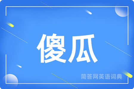 傻瓜