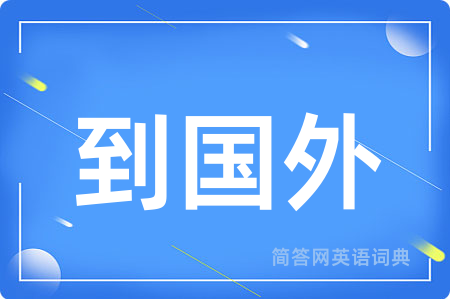 到国外