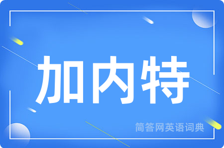 加内特用英语怎么说,加内特的英语翻译 加内特