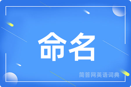 命名