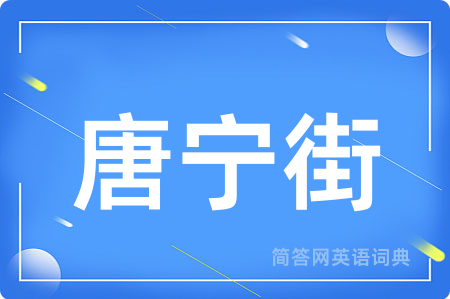 唐宁街用英语怎么说,唐宁街的英语翻译 唐宁街