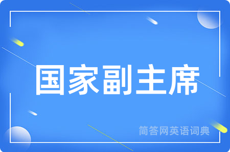 国家副主席
