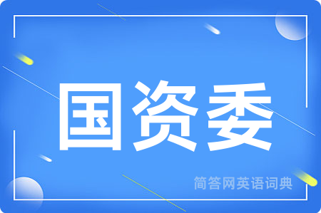 国资委用英语怎么说,国资委的英语翻译 国资委