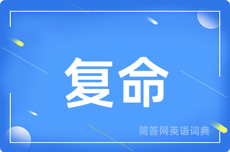复命