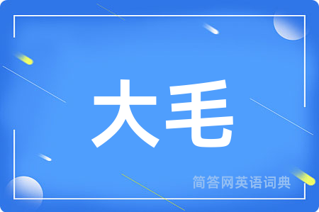 大毛