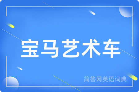 宝马艺术车