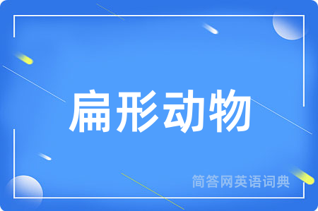 扁形动物