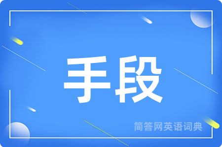 手段