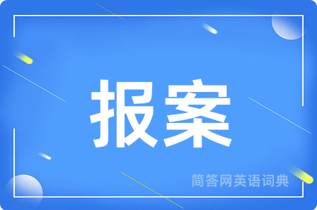 报案