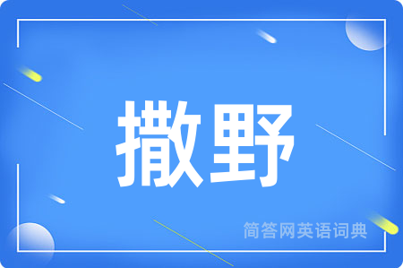 撒野用英语怎么说,撒野的英语翻译 撒野
