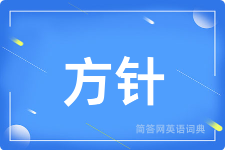 方针
