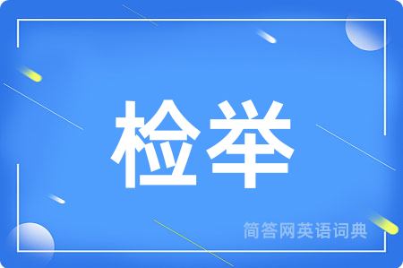 检举
