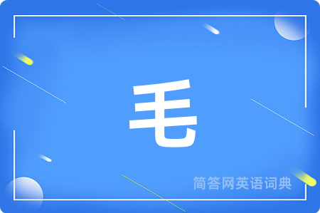 毛