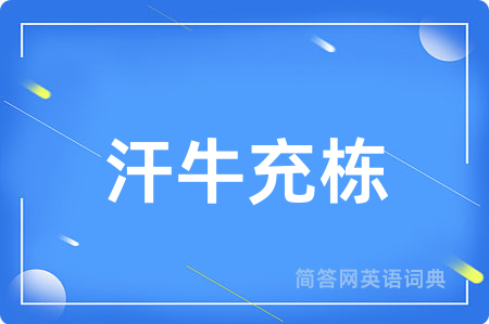 汗牛充栋