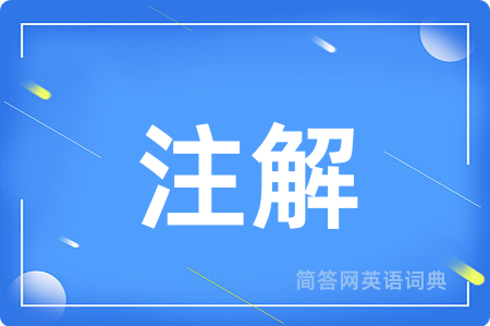 注解