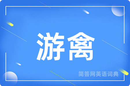 游禽