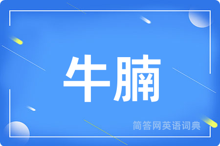 牛腩