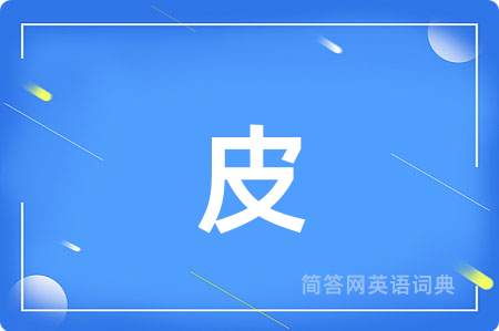 皮