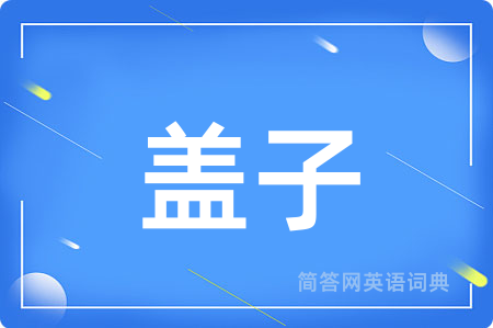 盖子