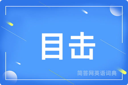 目击