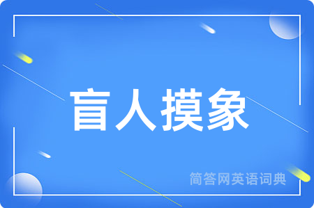 盲人摸象