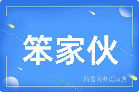 笨家伙