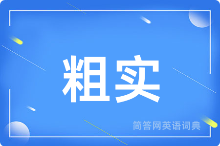 粗实