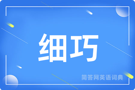 细巧用英语怎么说,细巧的英语翻译 细巧