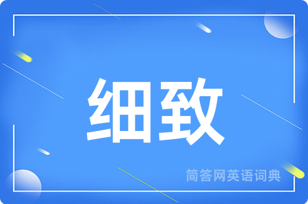 细致