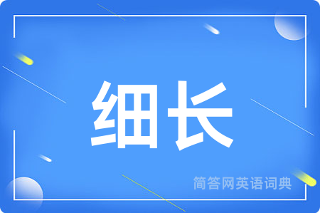 细长