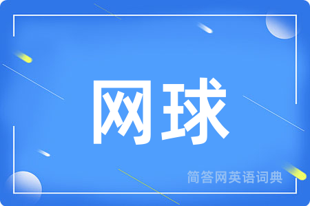 网球用英语怎么说,网球的英语翻译 网球