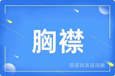 胸襟