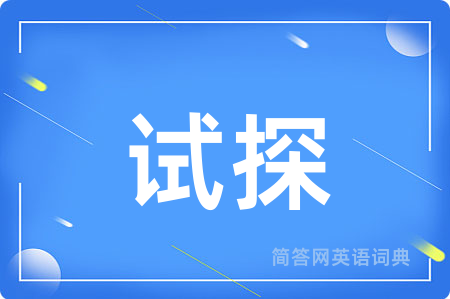 试探