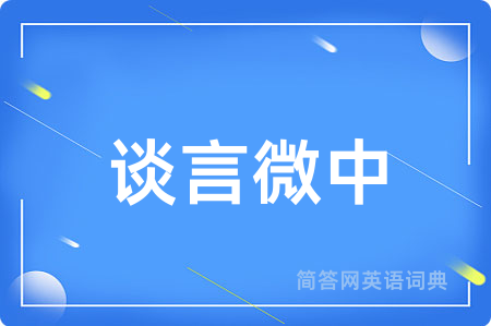 谈言微中