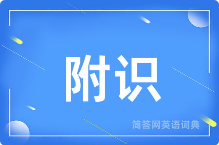 附识