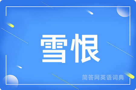 雪恨