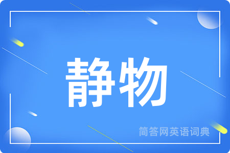 静物用英语怎么说,静物的英语翻译 静物