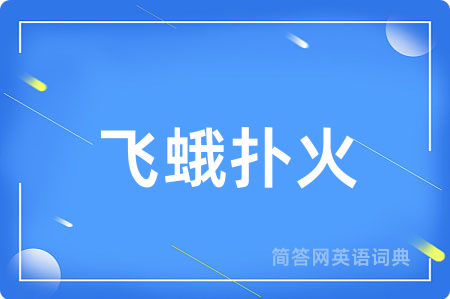 飞蛾扑火