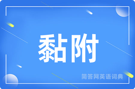 黏附用英语怎么说,黏附的英语翻译 黏附