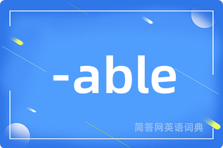 -able