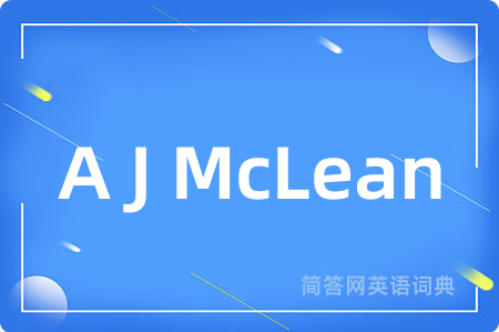 A J McLean