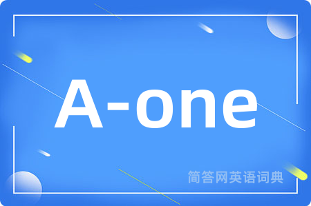 A-one