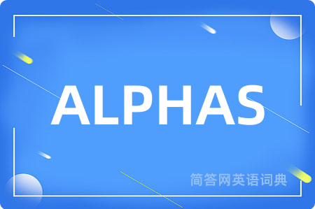 ALPHAS