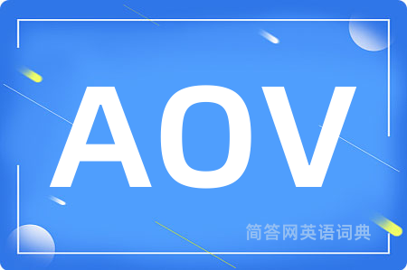 AOV是什么意思,AOV的中文翻译 AOV