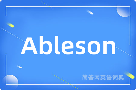 Ableson