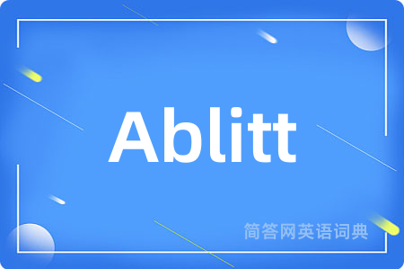 Ablitt